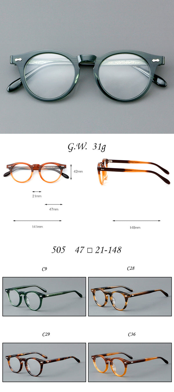 Xylon Acetate Vintage Eyeglasses Frame