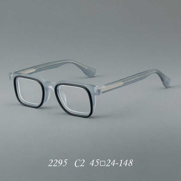 Lobo Square Acetate Eyeglasses Frame