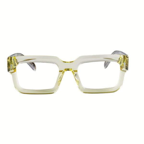Monk Retro Rectangle Acetate Glasses Frame