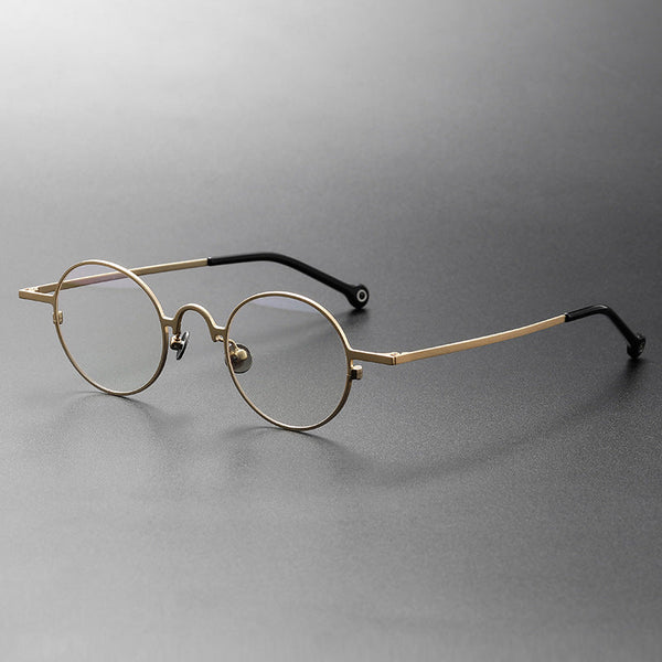 Titanium Round Glasses Frame ST K080