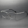 Ellyn Business Rectangle Titanium Glasses Frame