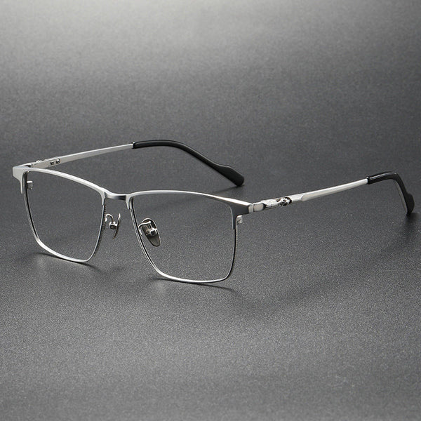 Ellyn Business Rectangle Titanium Glasses Frame