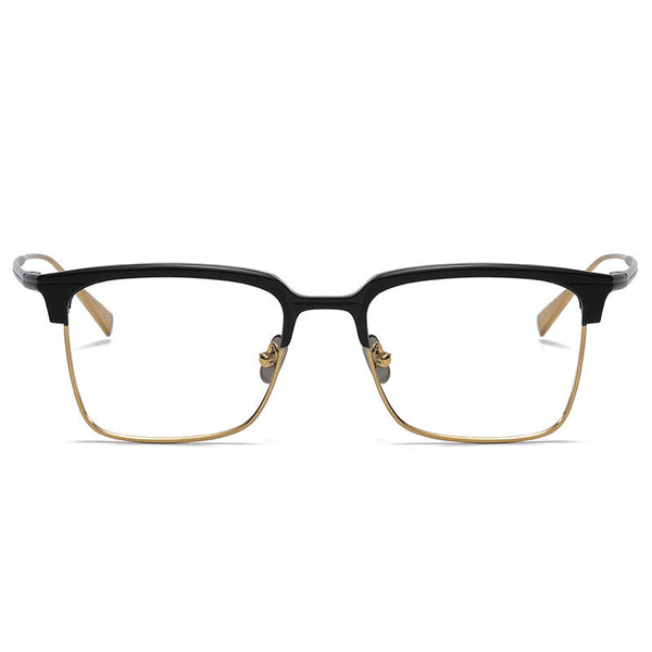 Winer Retro Titanium Square Glasses Frame