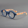 Vintage Retro Round Acetate Optical Glasses Hyperopia Anti-Blue Light Reading Glasses - CML2501