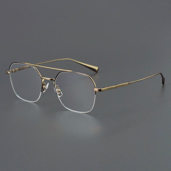 Boe Ultra-light Titanium Square Glasses Frame