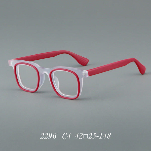 Poulin Square Acetate Eyeglasses Frame
