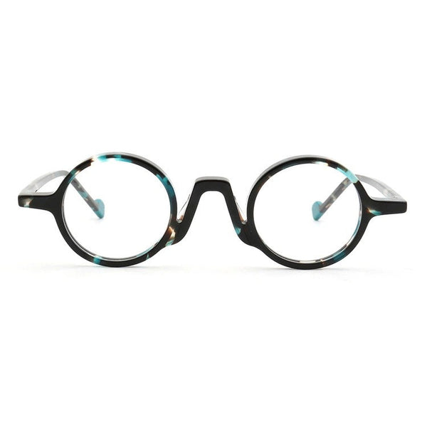 Acetate Round Glasses Frames YM PES21