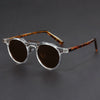 Acetate Retro Steampunk Polarized Sunglasses - CMS1030