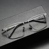 Ellyn Business Rectangle Titanium Glasses Frame
