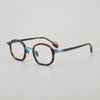 Naza Retro Polygon Titanium Glasses Frame