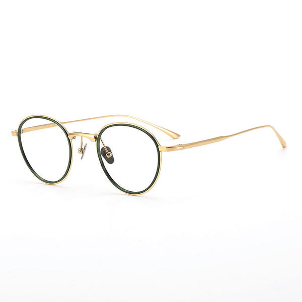 Titanium Round Glasses Frame SC006