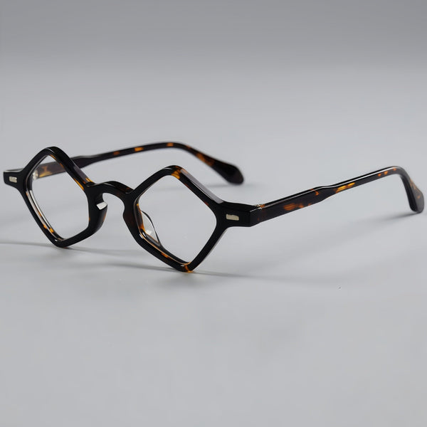 Conlin Vintage Polygon Acetate Glasses Frame