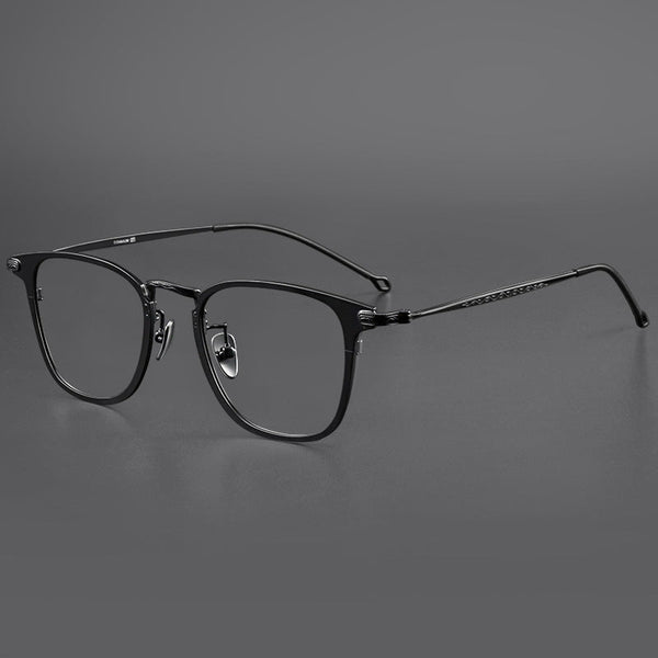 Retro Titanium Square Glasses Frame ST88009