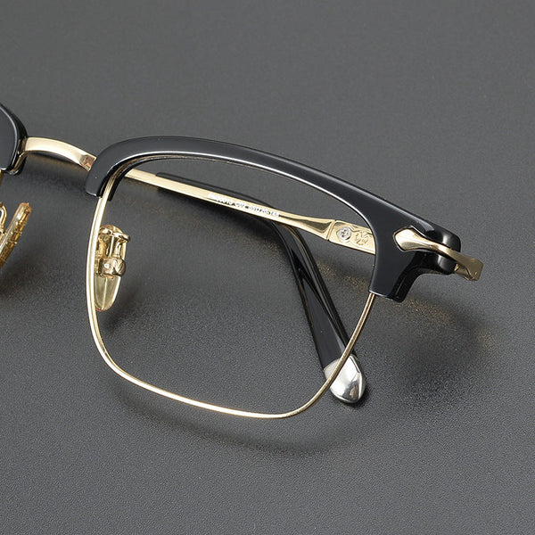 Camby Titanium Square Glasses Frames