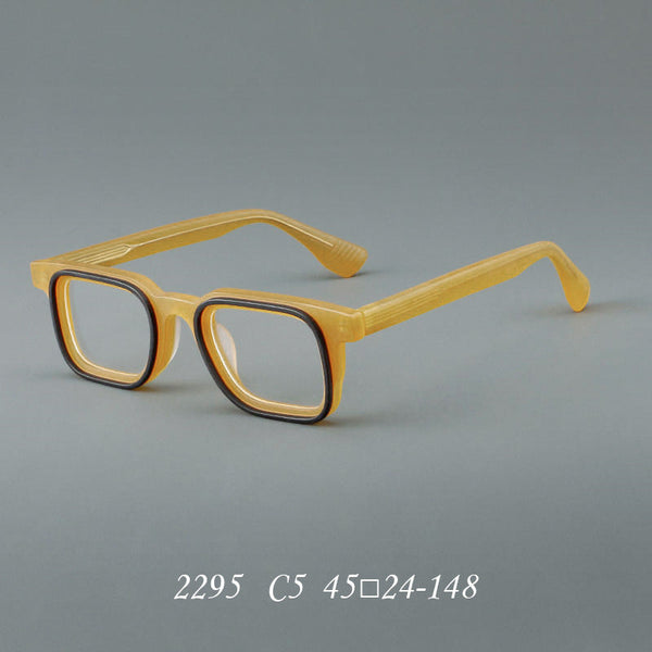 Lobo Square Acetate Eyeglasses Frame