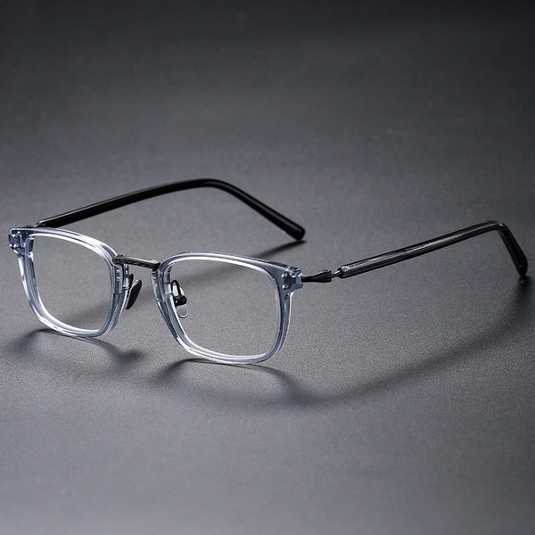 Retro Titanium Square Glasses Frame GMS820