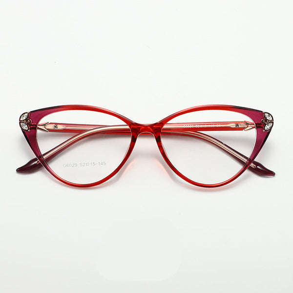 Cat Eye Black Glasses - CM6029