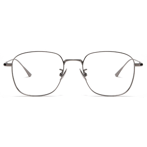 Retro Titanium Square Glasses Frame ST LOEWY