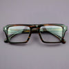 Foote Retro Square Acetate Glasses Frame