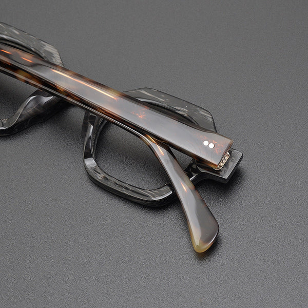 Acetate Geometric Glasses Frame SC202312