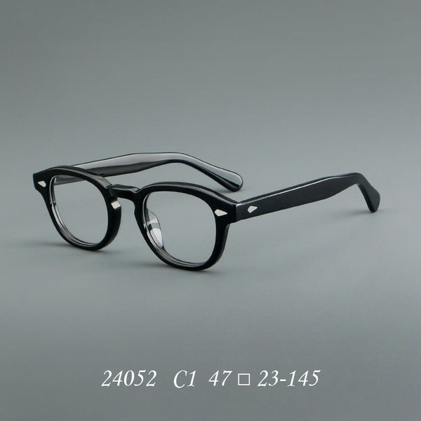 Elvin Retro Round Acetate Optical Glasses Frame