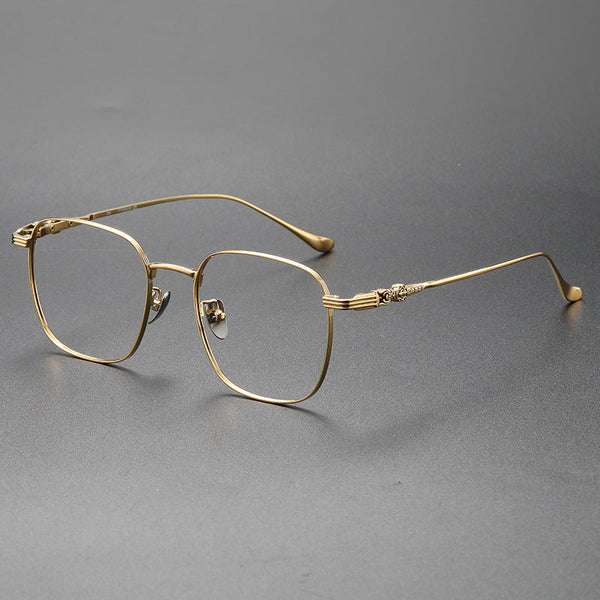 Retro Titanium Square Glasses Frame ST ST121215