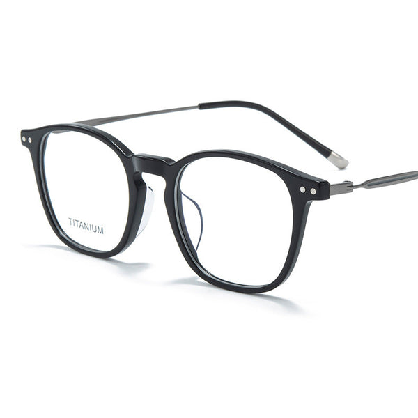Topcu Acetate Titanium Glasses Frame