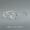 Elvin Retro Round Acetate Optical Glasses Frame