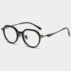 Scott Retro Round Titanium Glasses Frame