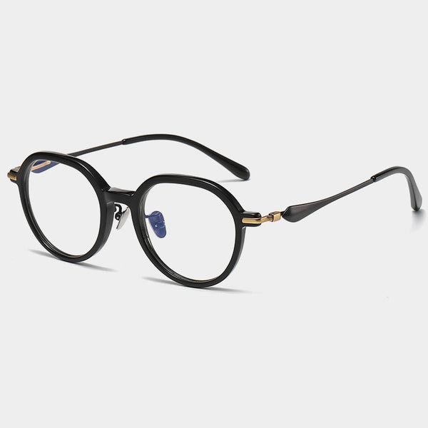 Scott Retro Round Titanium Glasses Frame