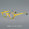 Jago Titanium Acetate Round Glasses Frame