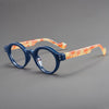 Vintage Retro Round Acetate Optical Glasses Hyperopia Anti-Blue Light Reading Glasses - CML2501