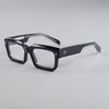 Monk Retro Rectangle Acetate Glasses Frame