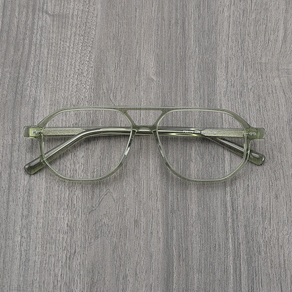Retro Acetate Square Glasses Frames 8179