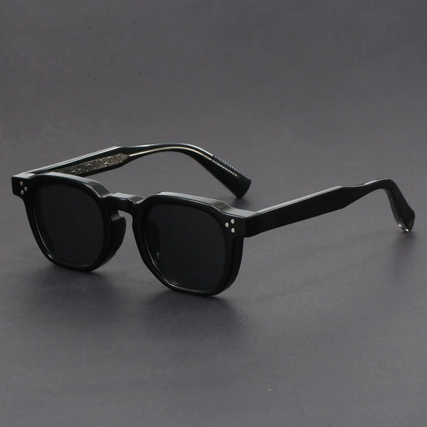 Acetate Retro Steampunk Polarized Sunglasses - CMS0221