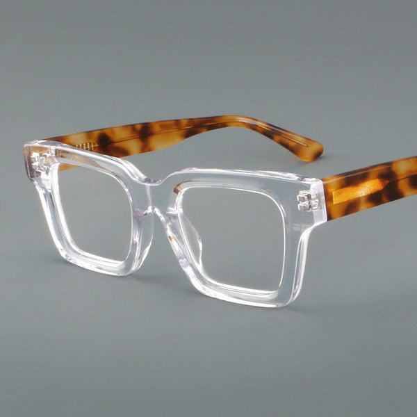 Ronny Vintage Square Acetate Glasses Frame