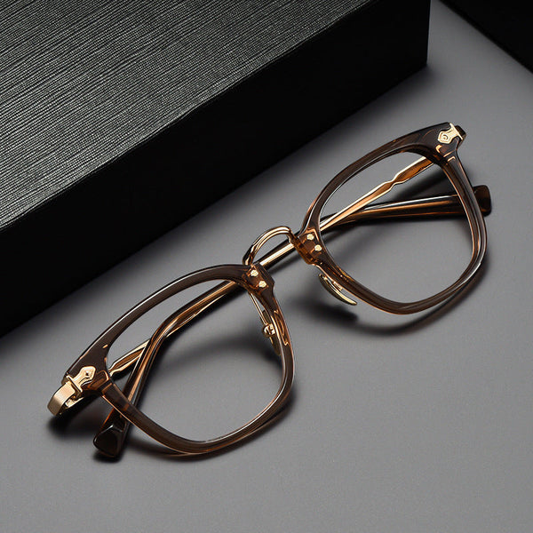 Retro Titanium Square Glasses FrameST BT55005