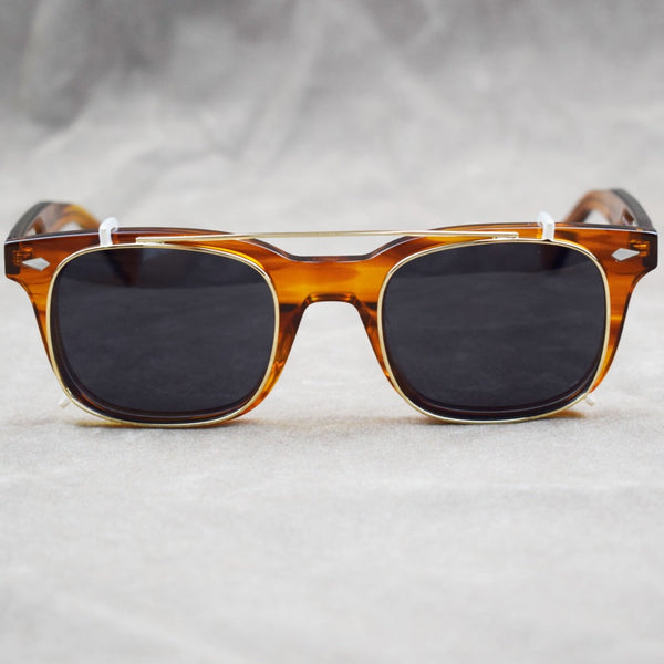 Monge Classic Retro Clip Sunglasses Punk Glasses Frame