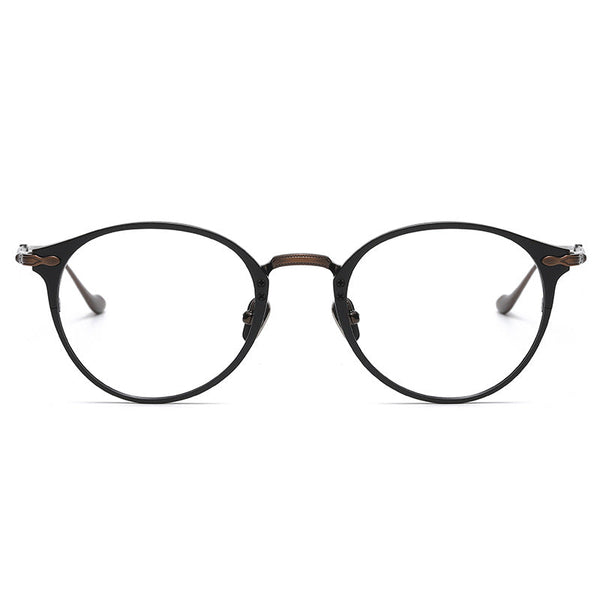 Titanium Oval Glasses Frame M3112