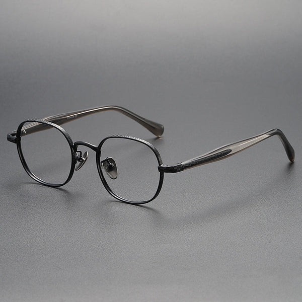 Retro Titanium Square Glasses Frame ST41465