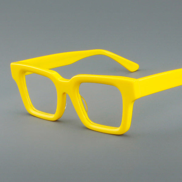 Ronny Vintage Square Acetate Glasses Frame
