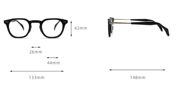 Ryker Vintage Acetate Optical Glasses Frame