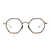 Daly Titanium Vintage Eyeglasses Frame With Sunglasses Clips