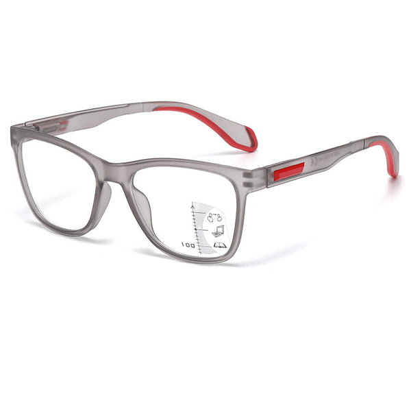 Ultra-Light Multifocal Photochromic Progressive Anti-Blue Light Reading Glasses-CML2599