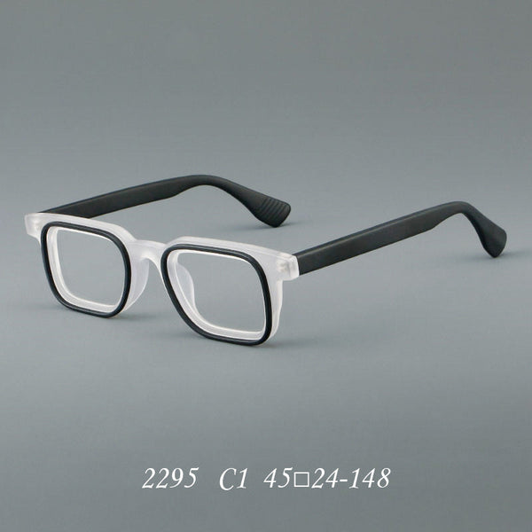 Lobo Square Acetate Eyeglasses Frame