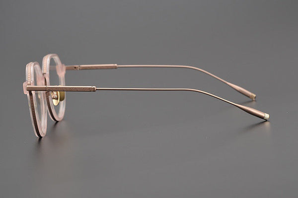 Titanium Round Glasses Frame 655696