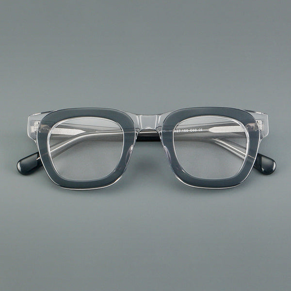 Sambu Retro Rectangle Acetate Glasses Frame