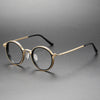 Retro Round Round Pure Titanium Eyeglass Frame