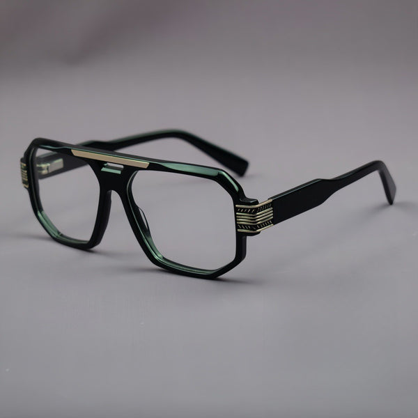 Acetate Aviator Square Glasses Frames JF 2071