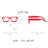 Lew Vintage Square Acetate Glasses Frame